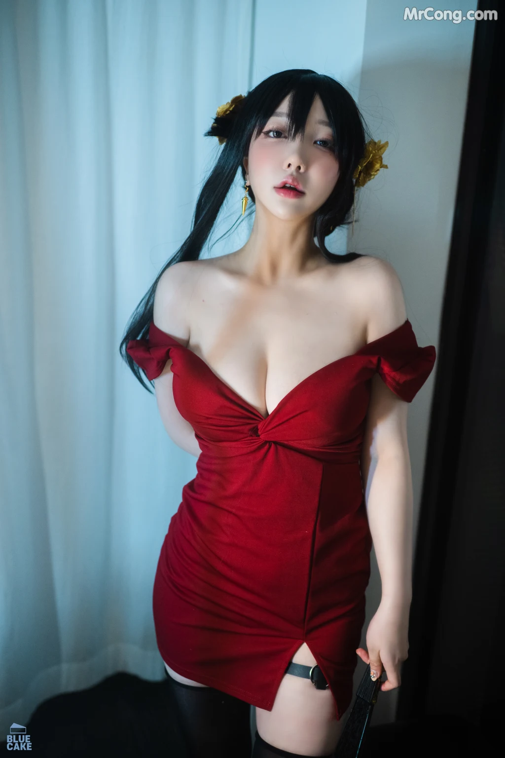 [BLUECAKE] Son Ye-Eun (손예은): Black Rose RED+ (131 photos) – Page 9