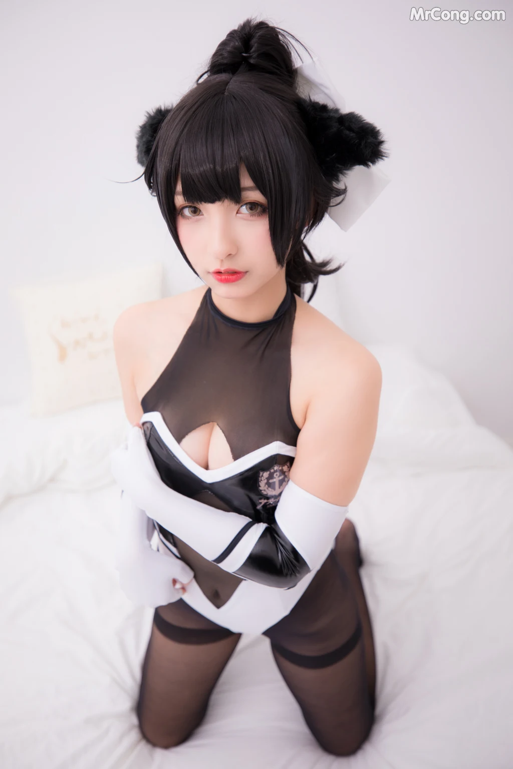 Coser@神楽坂真冬 Vol.002: TAKAO-TIGHTS VER (黑丝) (150 photos)