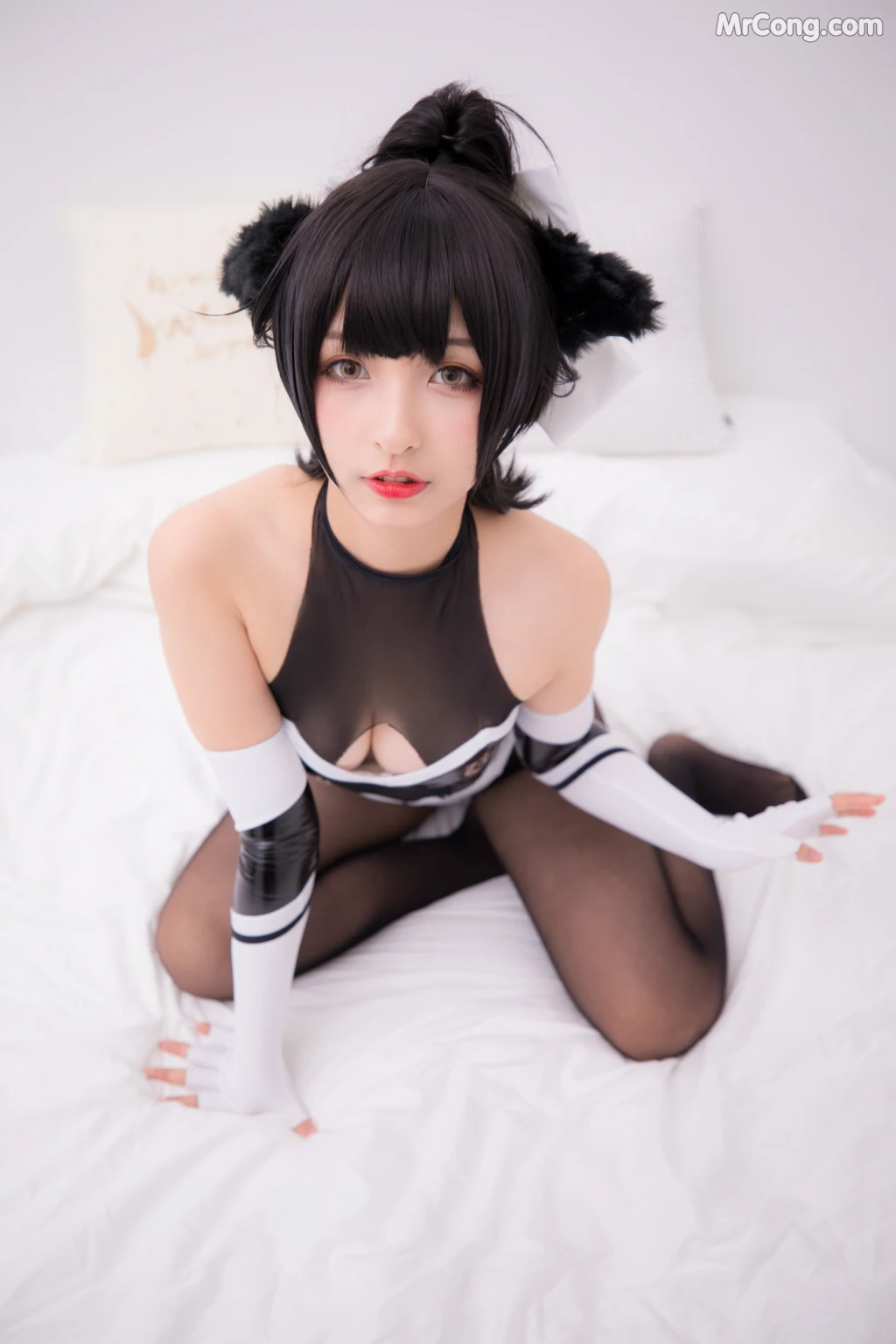 Coser@神楽坂真冬 Vol.002: TAKAO-TIGHTS VER (黑丝) (150 photos)