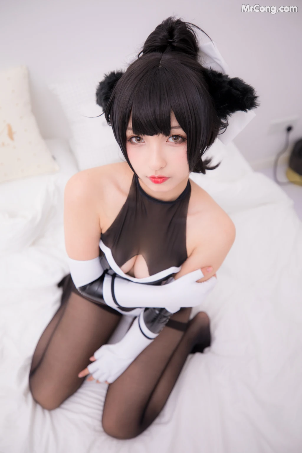 Coser@神楽坂真冬 Vol.002: TAKAO-TIGHTS VER (黑丝) (150 photos)