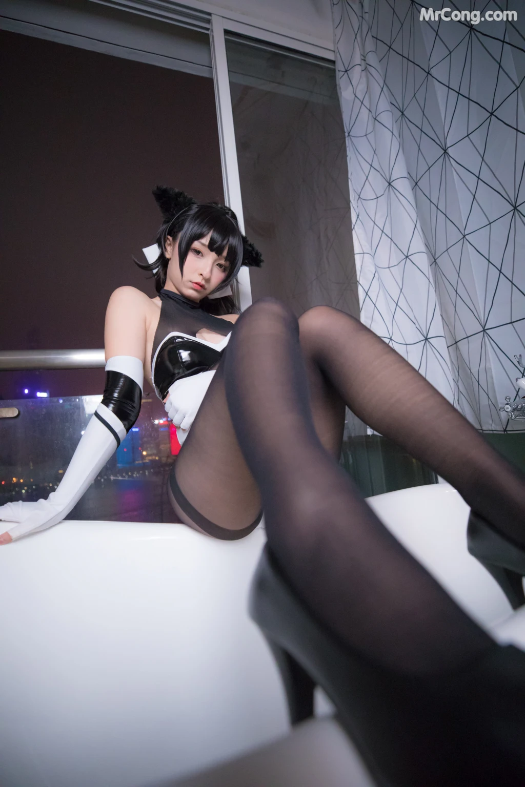 Coser@神楽坂真冬 Vol.002: TAKAO-TIGHTS VER (黑丝) (150 photos) – Page 5