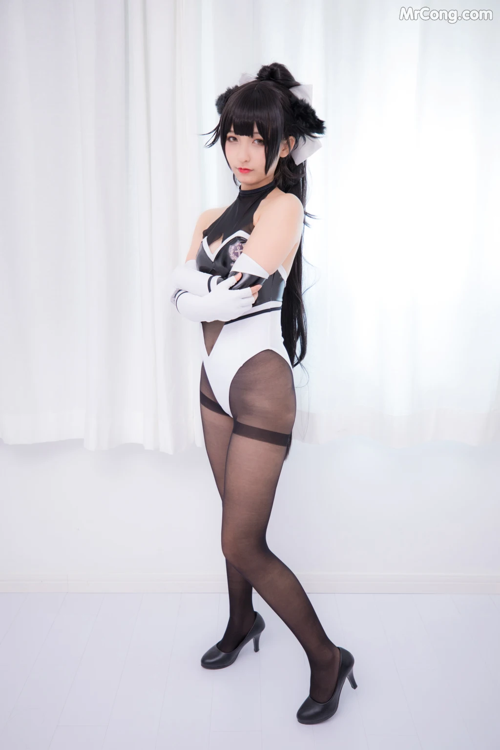 Coser@神楽坂真冬 Vol.002: TAKAO-TIGHTS VER (黑丝) (150 photos) – Page 11