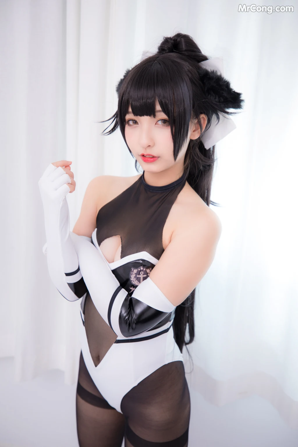 Coser@神楽坂真冬 Vol.002: TAKAO-TIGHTS VER (黑丝) (150 photos) – Page 12