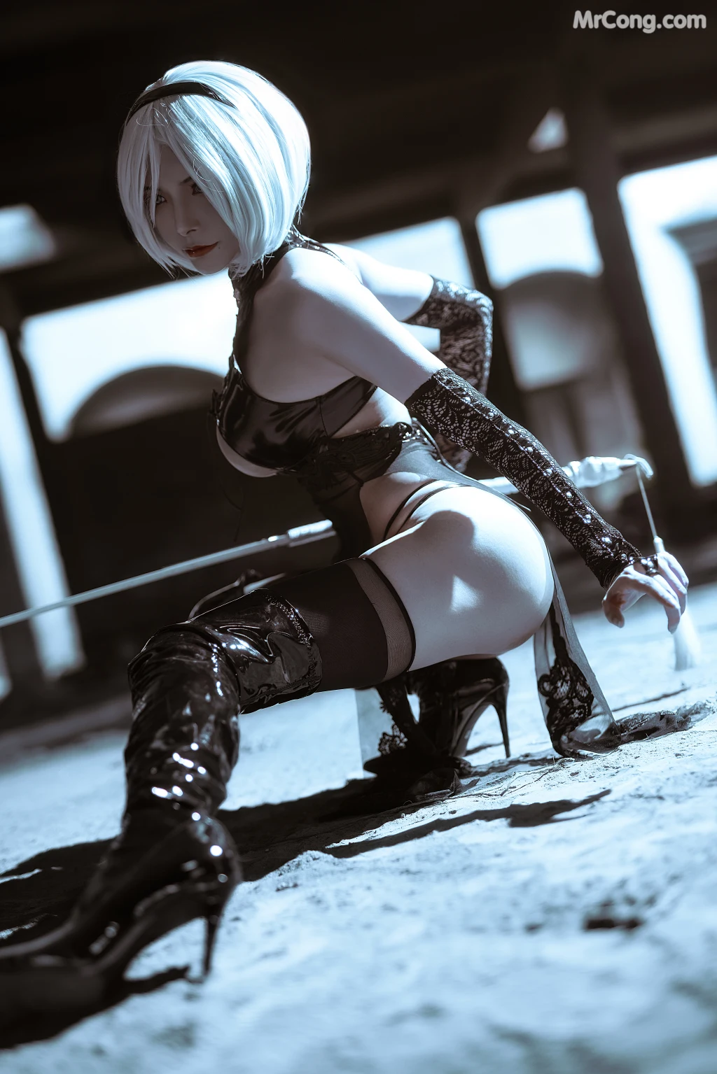 Coser@Xia Xiao Qiu Qiu Qiu (夏小秋秋秋) No.004: 2B (25 photos)