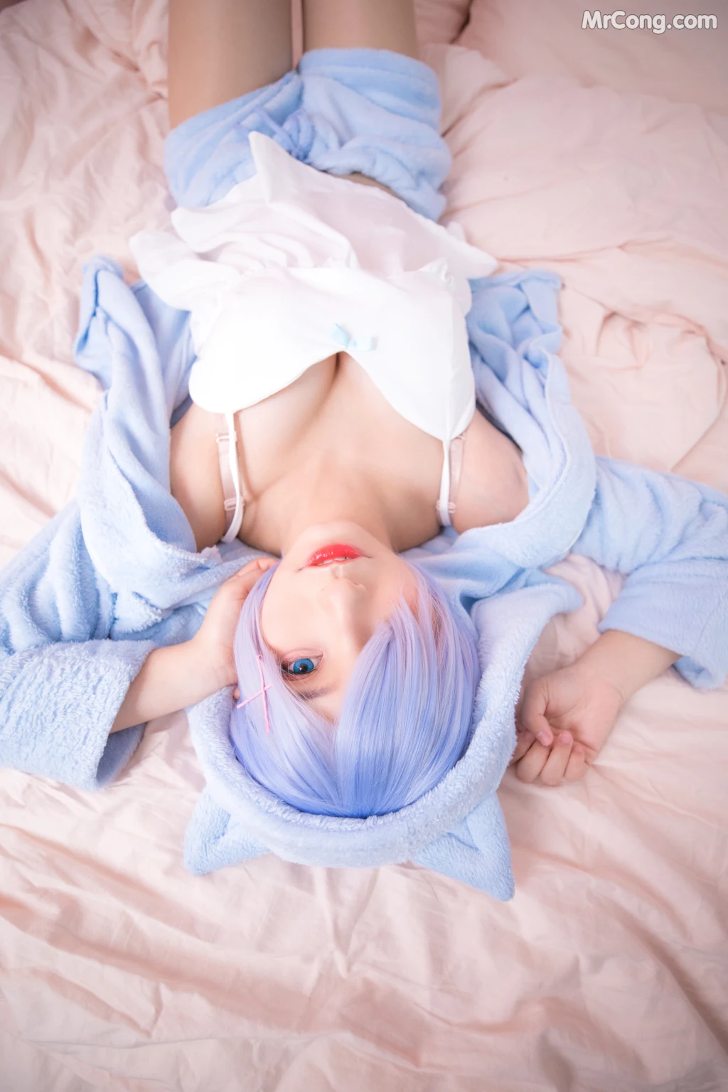Coser@神楽坂真冬 Vol.005: 蕾姆 Milk by blue (150 photos) – Page 5