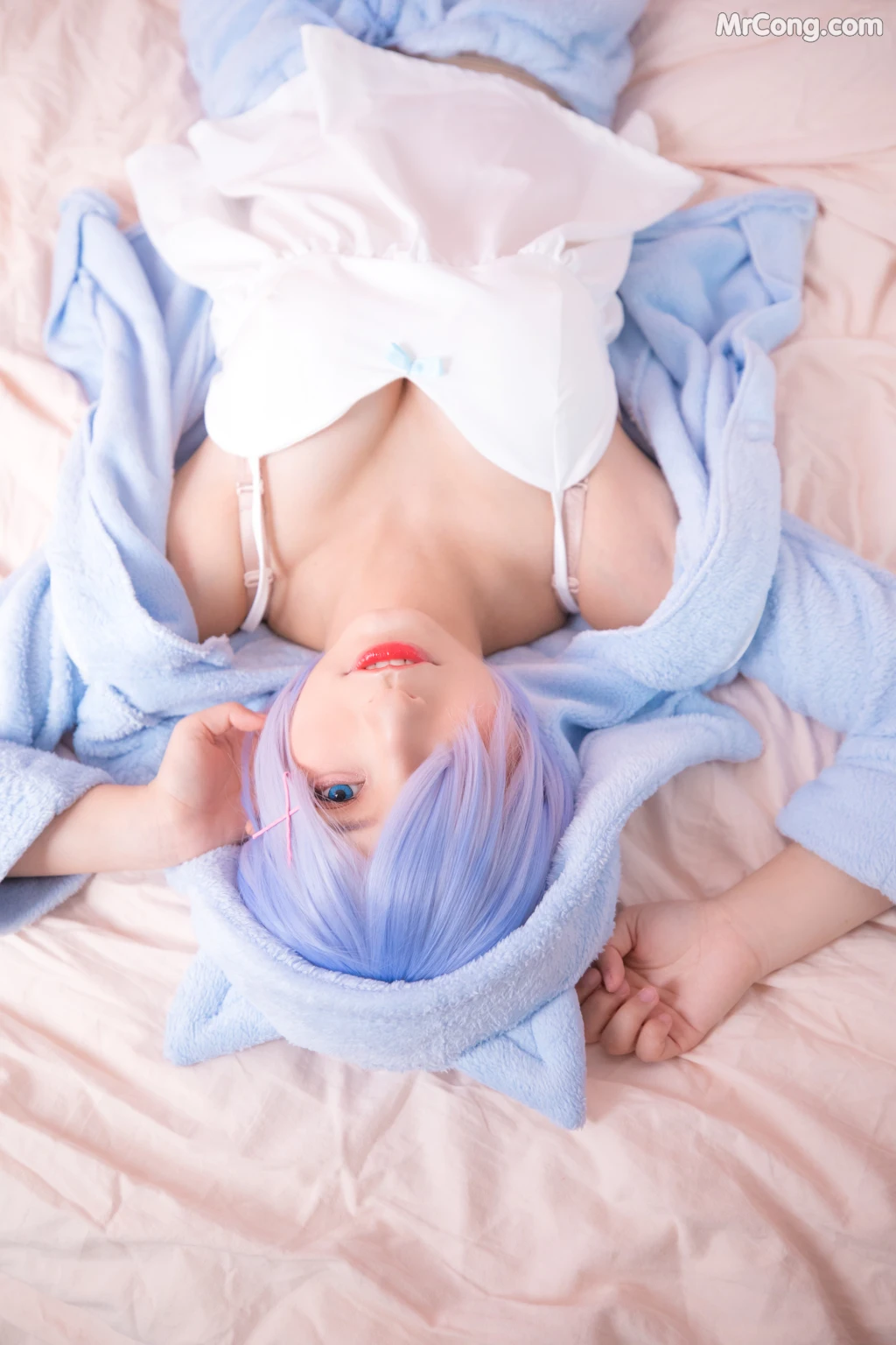 Coser@神楽坂真冬 Vol.005: 蕾姆 Milk by blue (150 photos) – Page 6