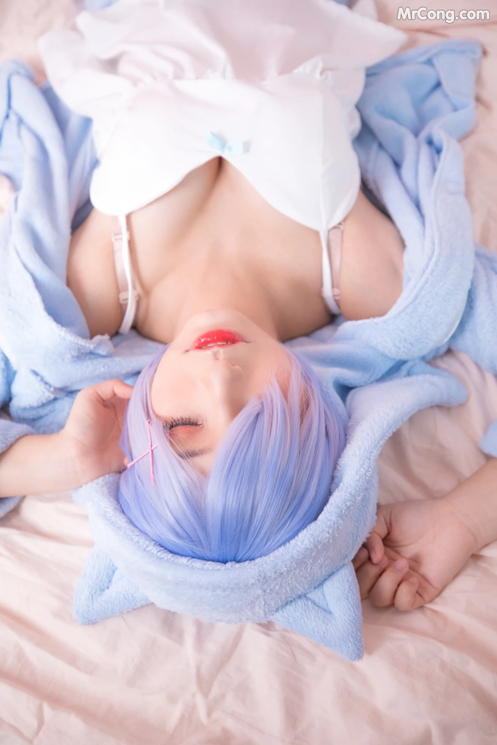 Coser@神楽坂真冬 Vol.005: 蕾姆 Milk by blue (150 photos) – Page 6