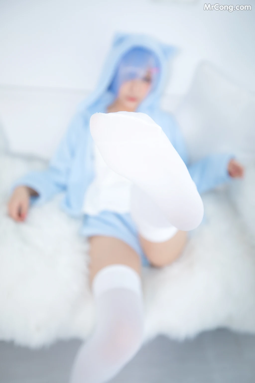 Coser@神楽坂真冬 Vol.005: 蕾姆 Milk by blue (150 photos) – Page 8