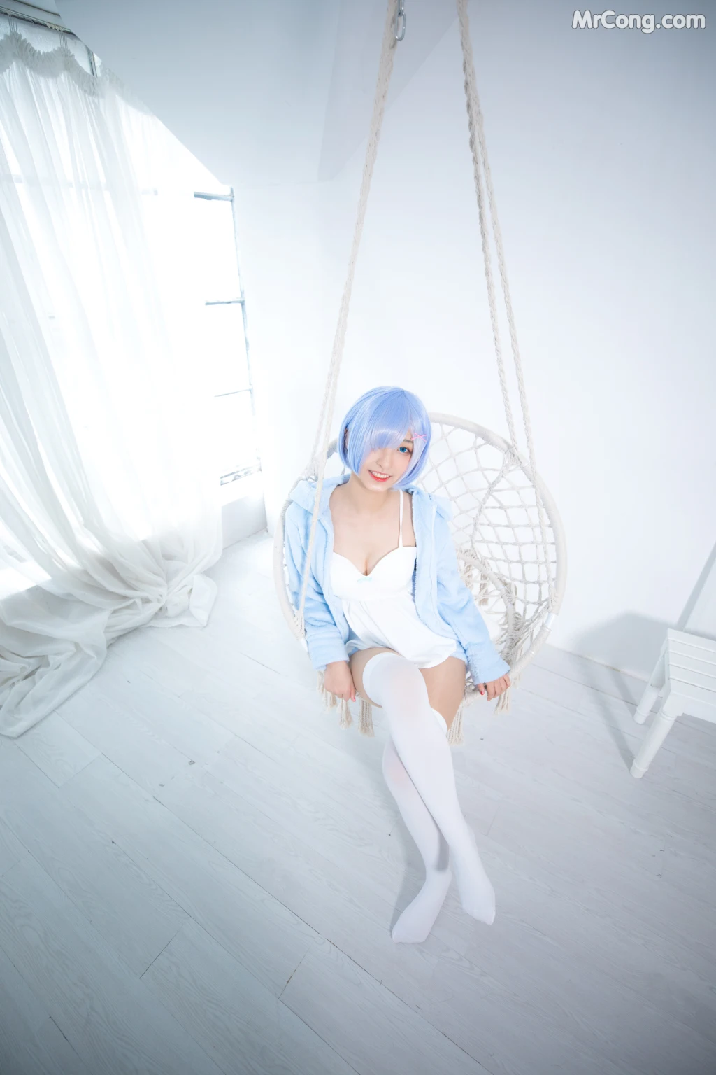 Coser@神楽坂真冬 Vol.005: 蕾姆 Milk by blue (150 photos) – Page 9
