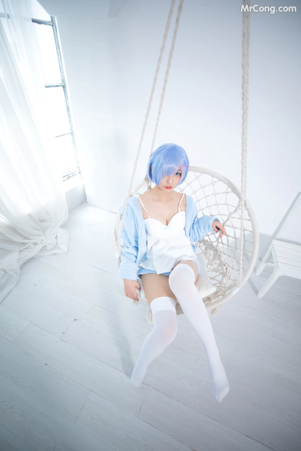 Coser@神楽坂真冬 Vol.005: 蕾姆 Milk by blue (150 photos) – Page 10