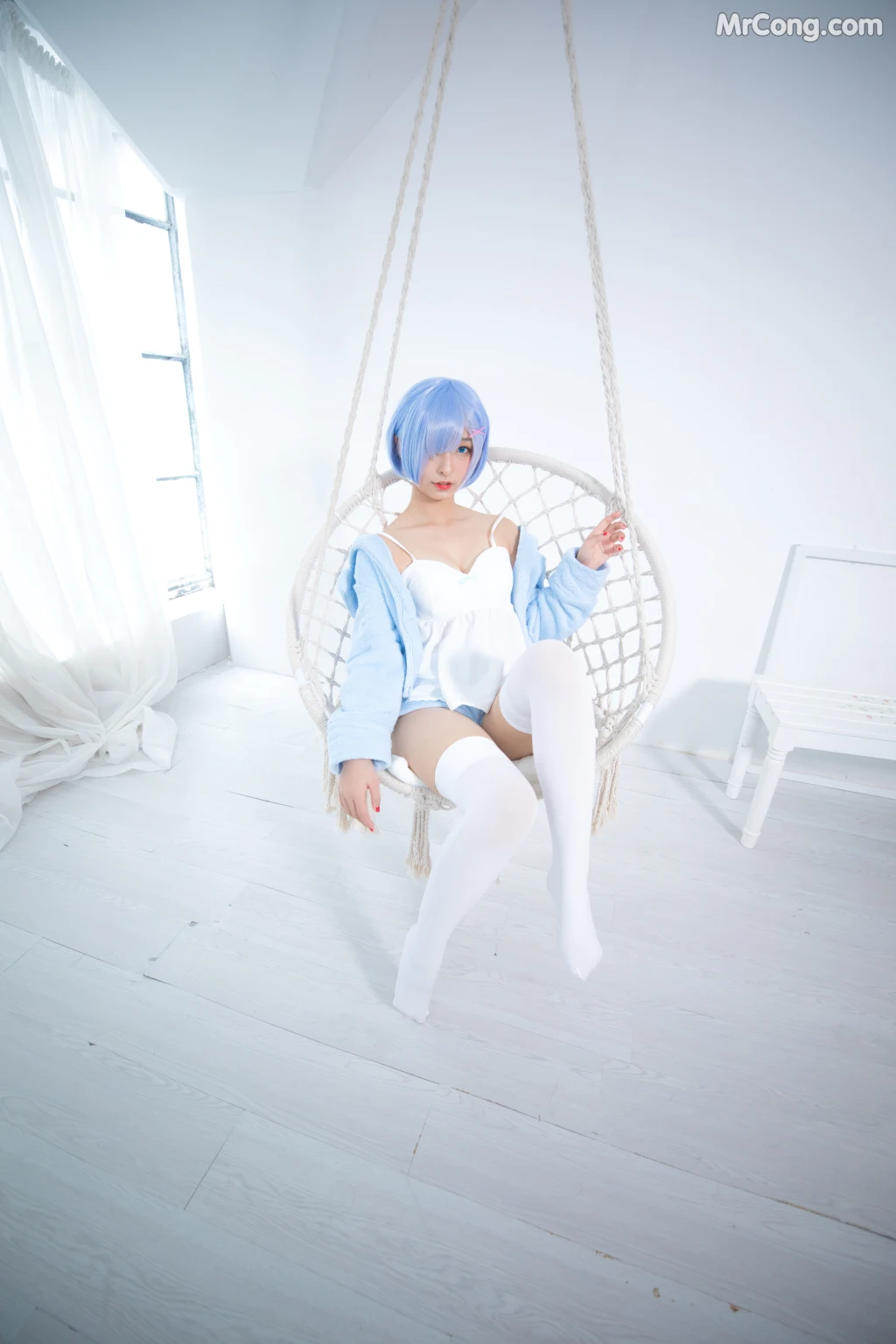 Coser@神楽坂真冬 Vol.005: 蕾姆 Milk by blue (150 photos) – Page 10