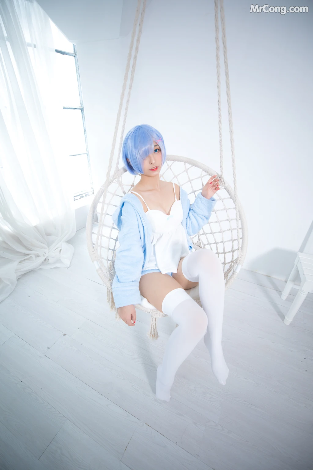 Coser@神楽坂真冬 Vol.005: 蕾姆 Milk by blue (150 photos) – Page 10