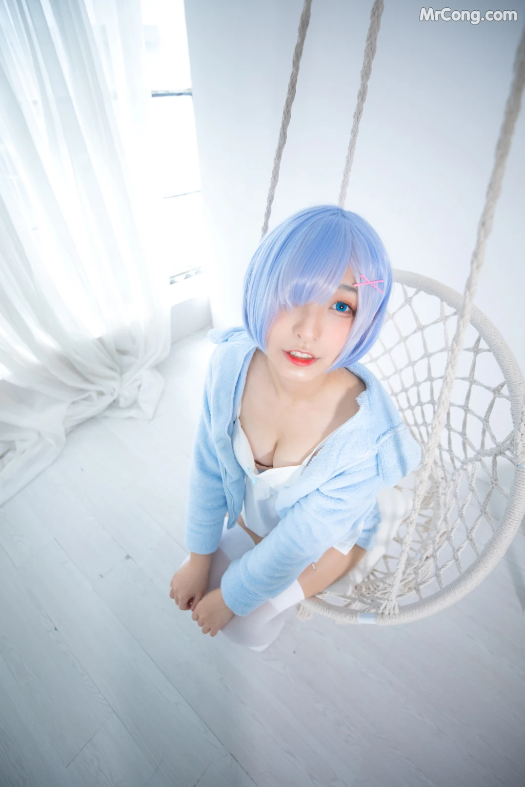 Coser@神楽坂真冬 Vol.005: 蕾姆 Milk by blue (150 photos) – Page 10