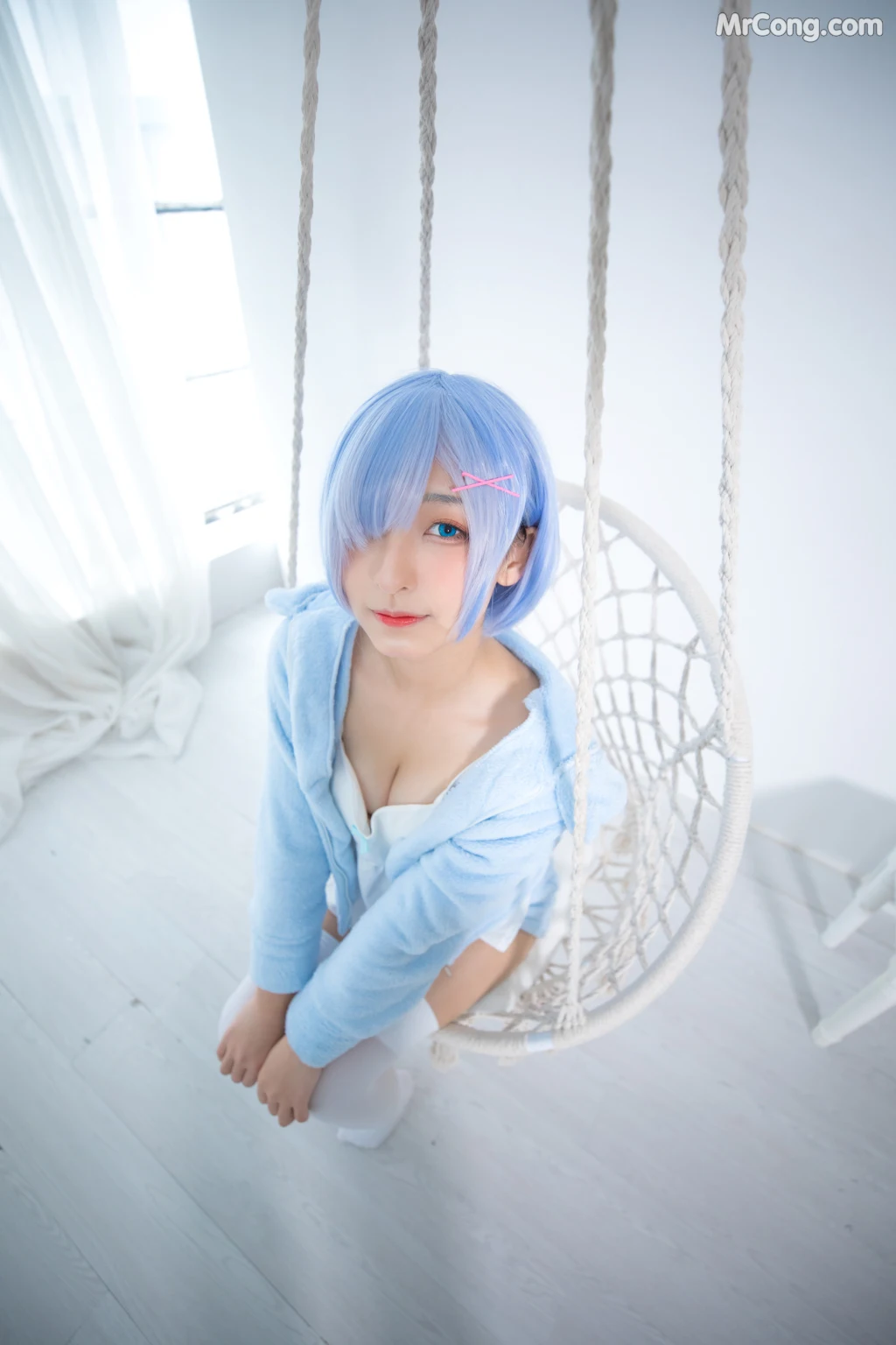 Coser@神楽坂真冬 Vol.005: 蕾姆 Milk by blue (150 photos) – Page 11