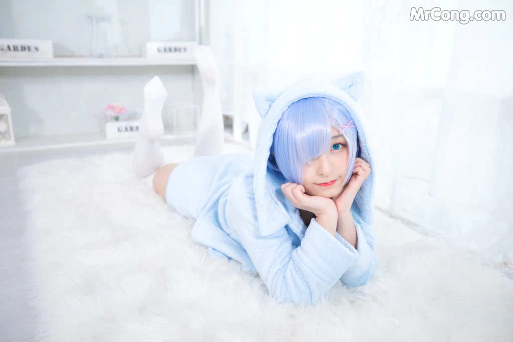Coser@神楽坂真冬 Vol.005: 蕾姆 Milk by blue (150 photos) – Page 11