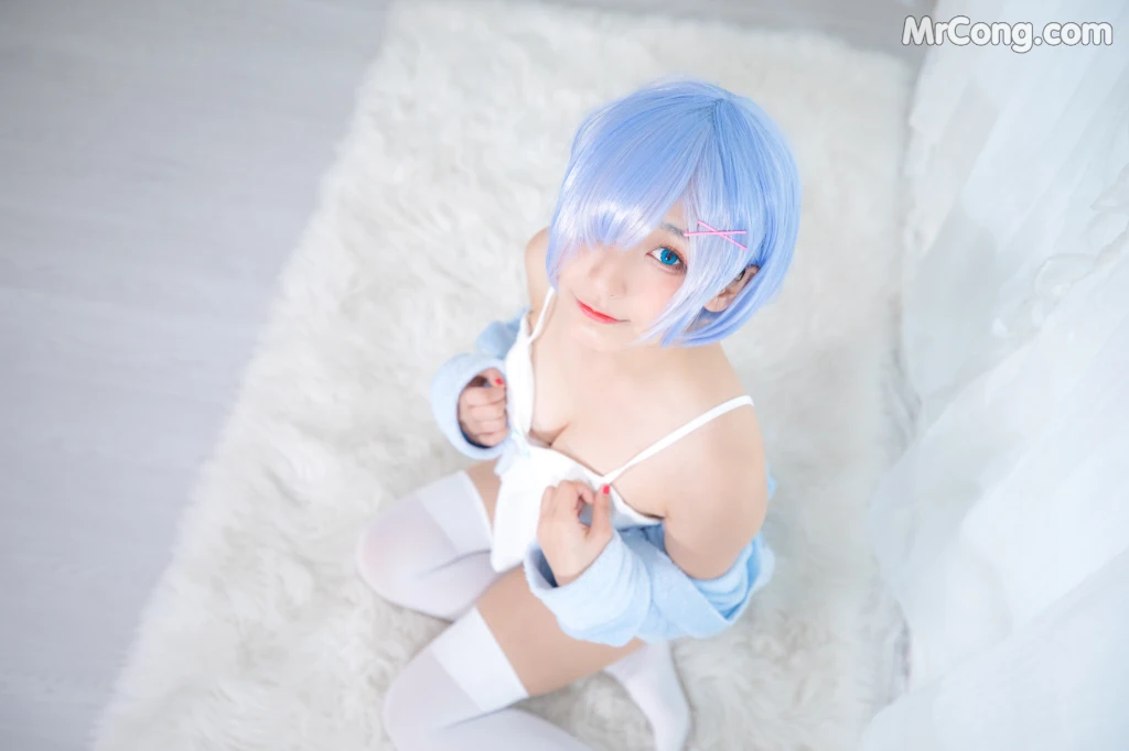 Coser@神楽坂真冬 Vol.005: 蕾姆 Milk by blue (150 photos) – Page 13