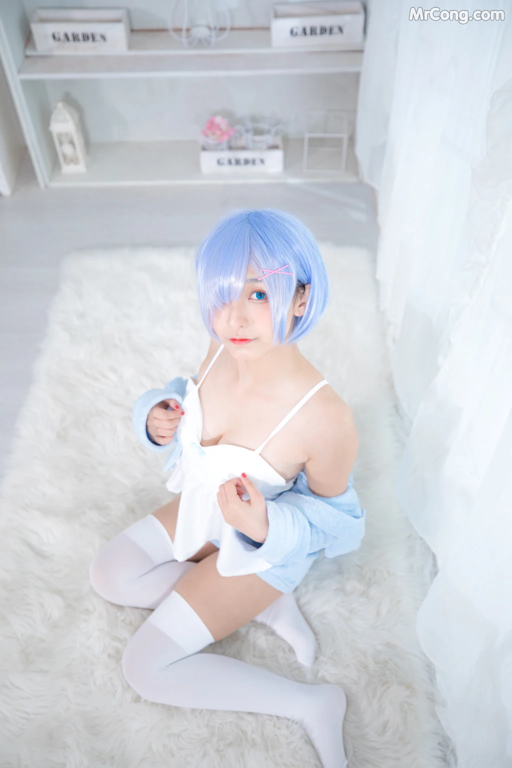 Coser@神楽坂真冬 Vol.005: 蕾姆 Milk by blue (150 photos) – Page 13