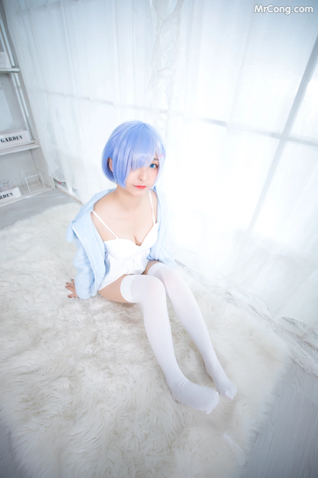 Coser@神楽坂真冬 Vol.005: 蕾姆 Milk by blue (150 photos) – Page 13