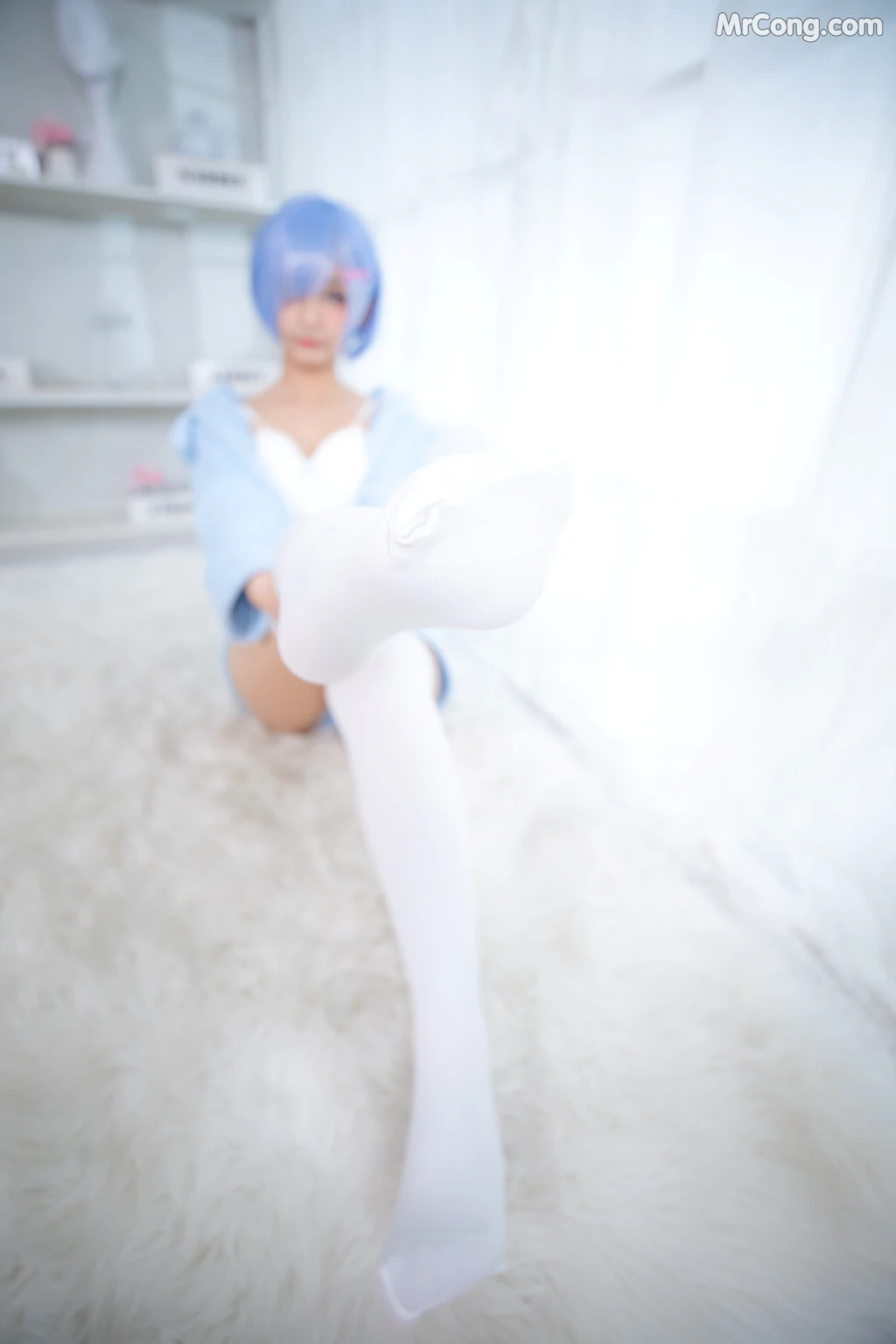 Coser@神楽坂真冬 Vol.005: 蕾姆 Milk by blue (150 photos) – Page 14