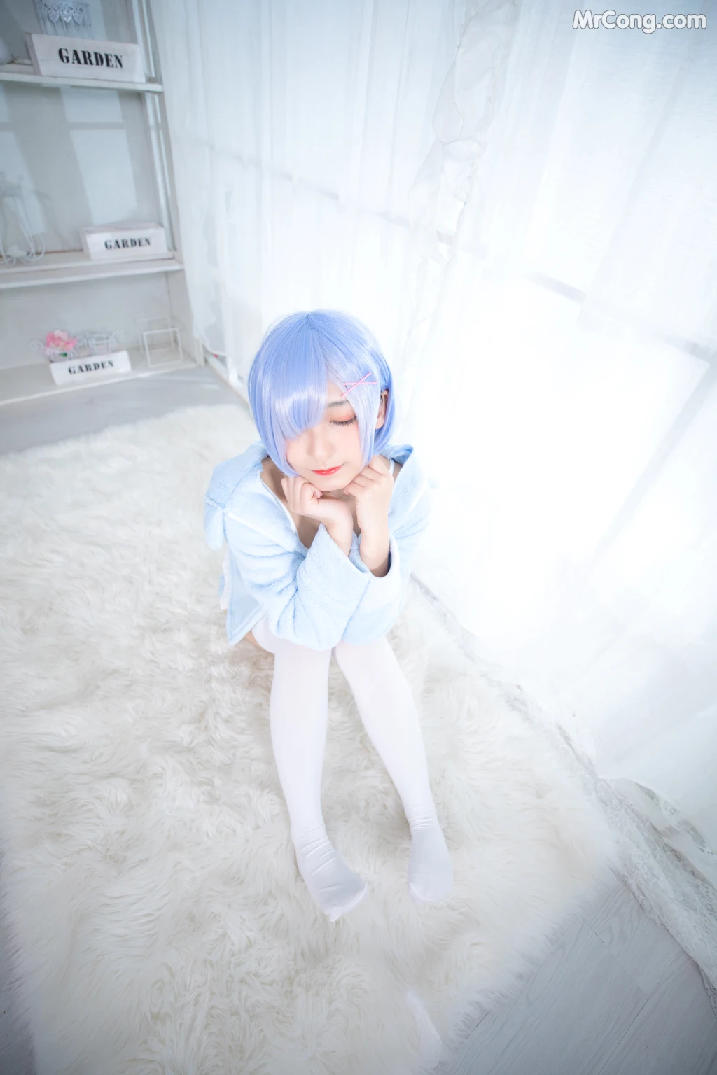 Coser@神楽坂真冬 Vol.005: 蕾姆 Milk by blue (150 photos) – Page 14