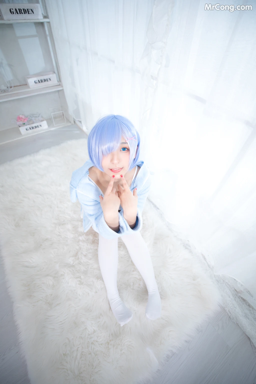 Coser@神楽坂真冬 Vol.005: 蕾姆 Milk by blue (150 photos) – Page 14