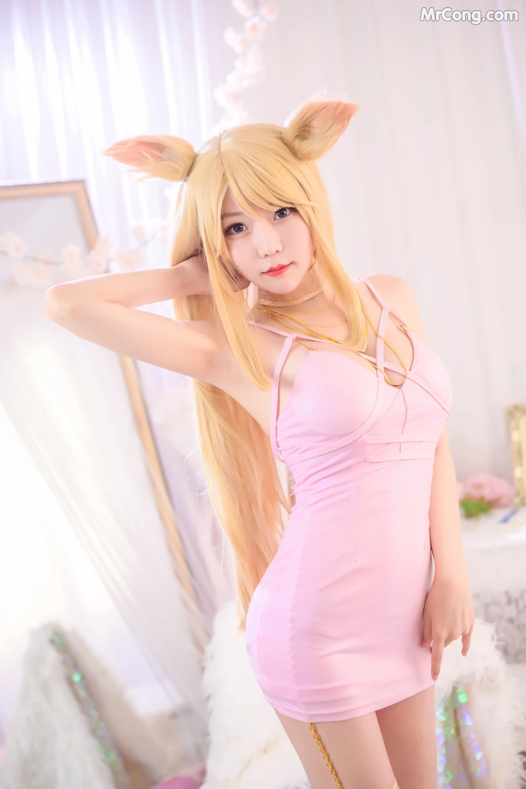 Coser@香草喵露露 No.021: 阿狸同人 (25 photos)
