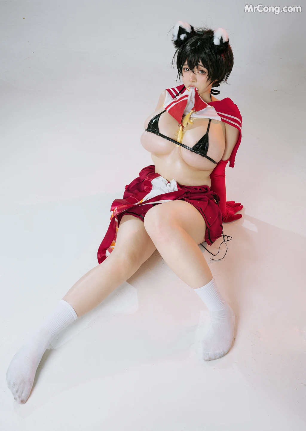 Coser@NinJA阿寨寨 No.009: 椿 (34 photos)