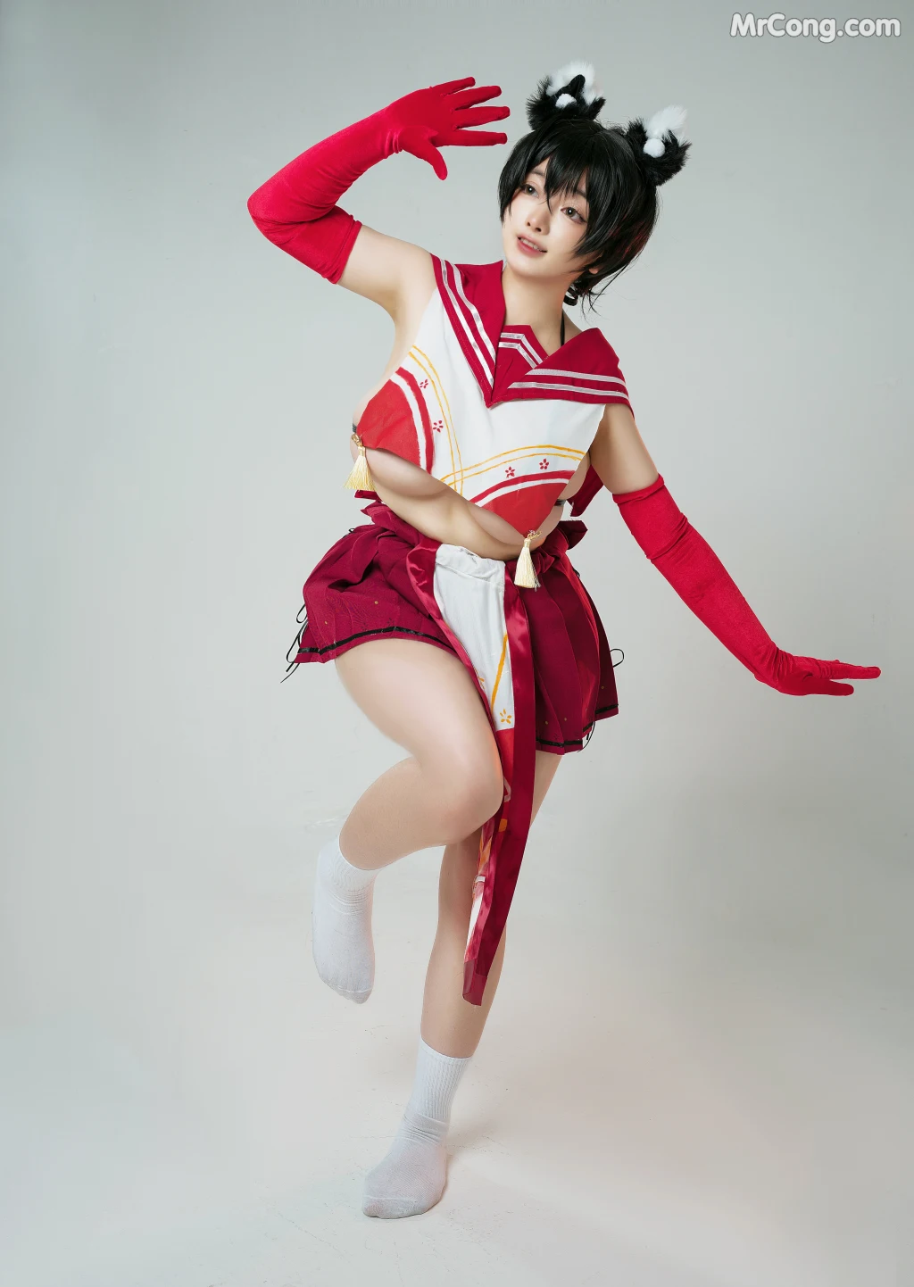 Coser@NinJA阿寨寨 No.009: 椿 (34 photos)