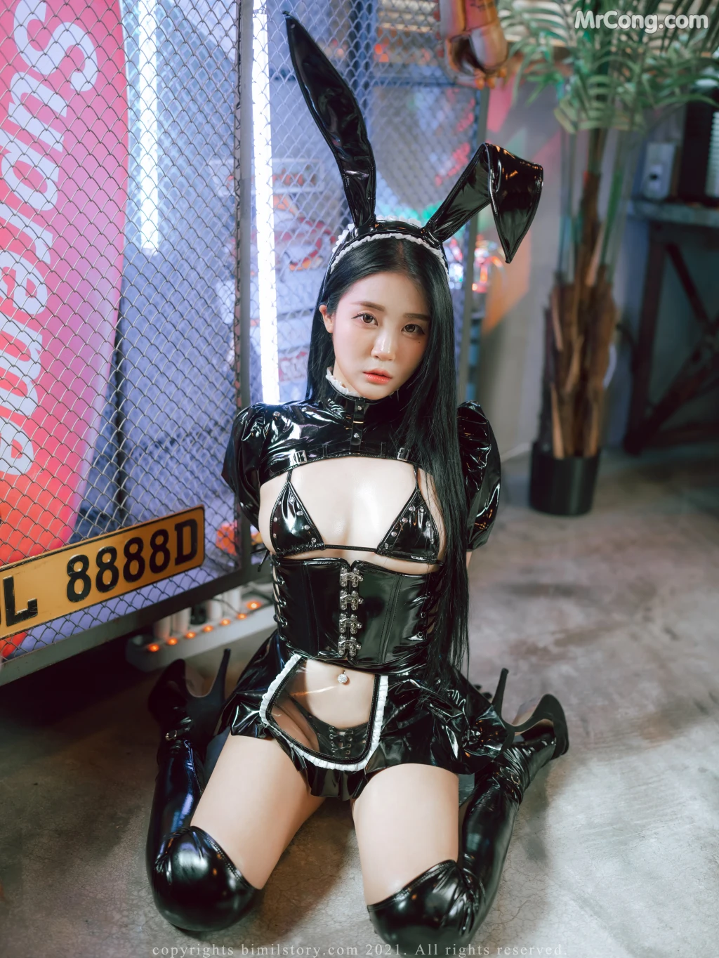 [Bimilstory] Bomi (보미) Vol.07: Dark maid (71 photos)