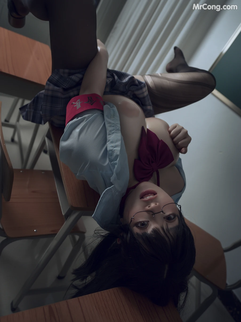 Coser@NinJA阿寨寨 No.010: 生徒会长 (37 photos) – Page 2