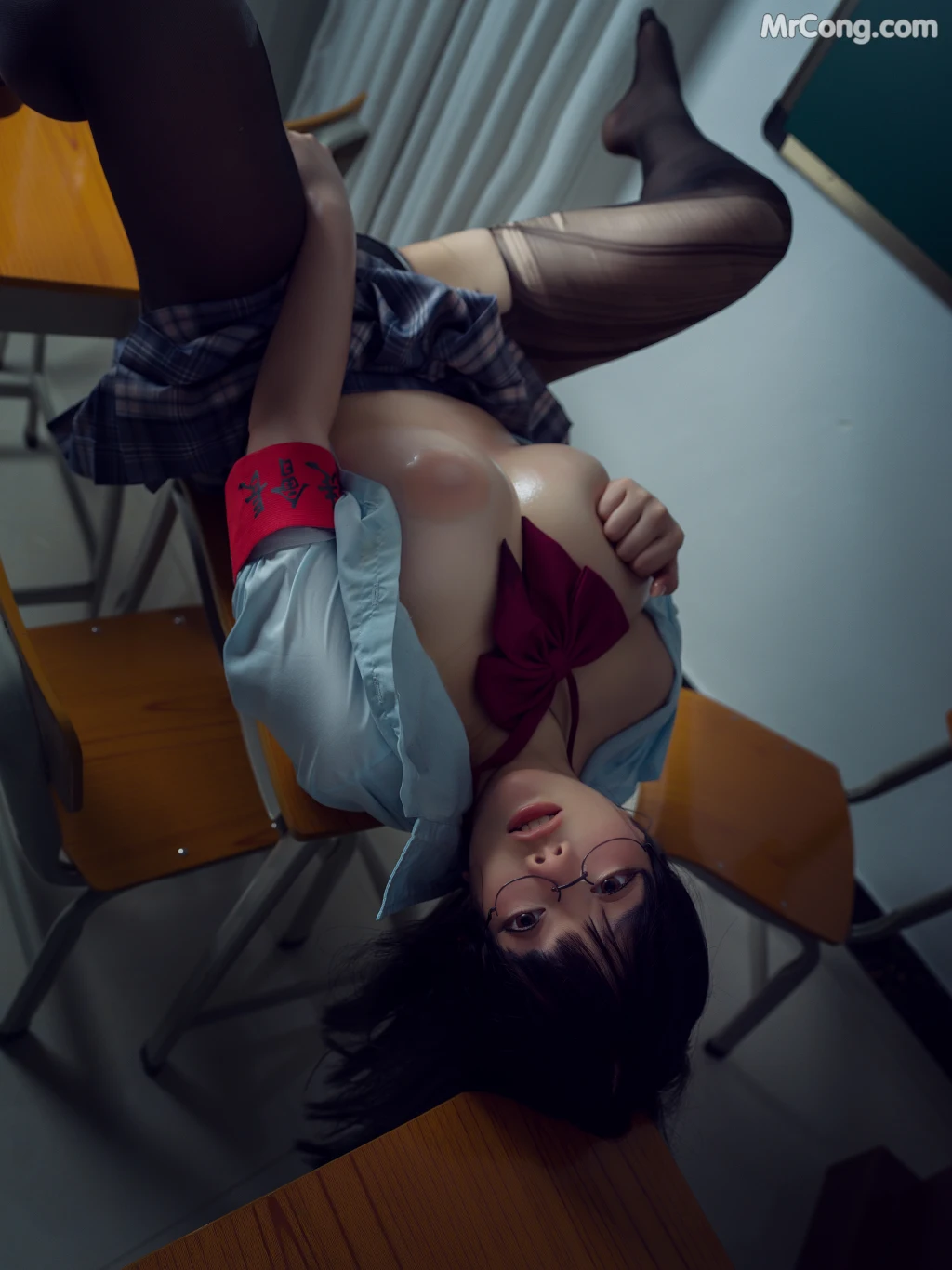 Coser@NinJA阿寨寨 No.010: 生徒会长 (37 photos) – Page 2