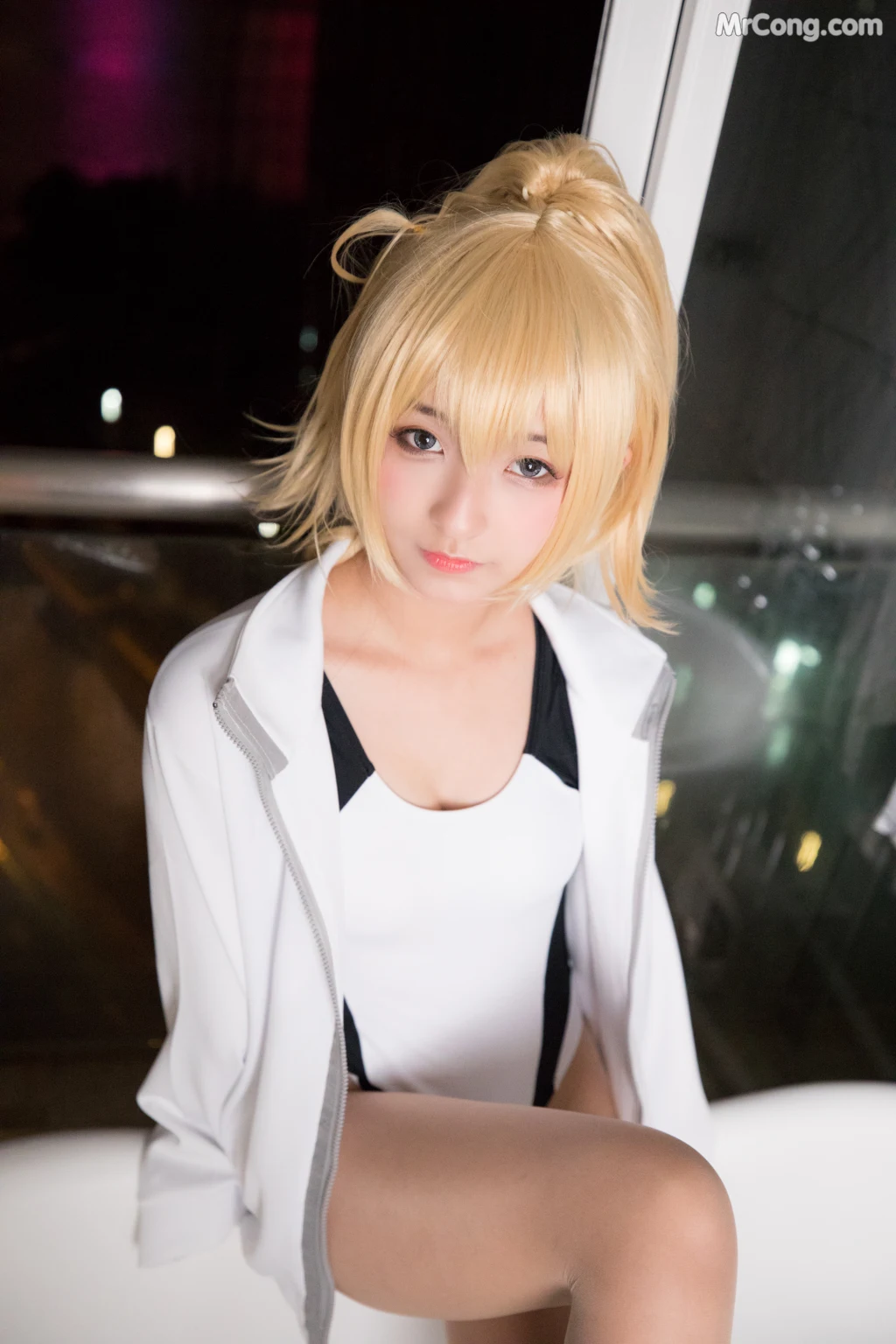 Coser@神楽坂真冬 Vol.007: 白贞德 (Fate Grand Order) (150 photos) – Page 4