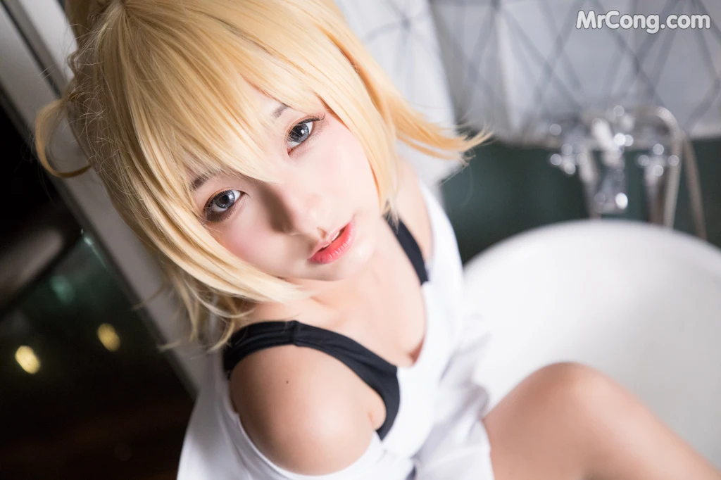 Coser@神楽坂真冬 Vol.007: 白贞德 (Fate Grand Order) (150 photos) – Page 4