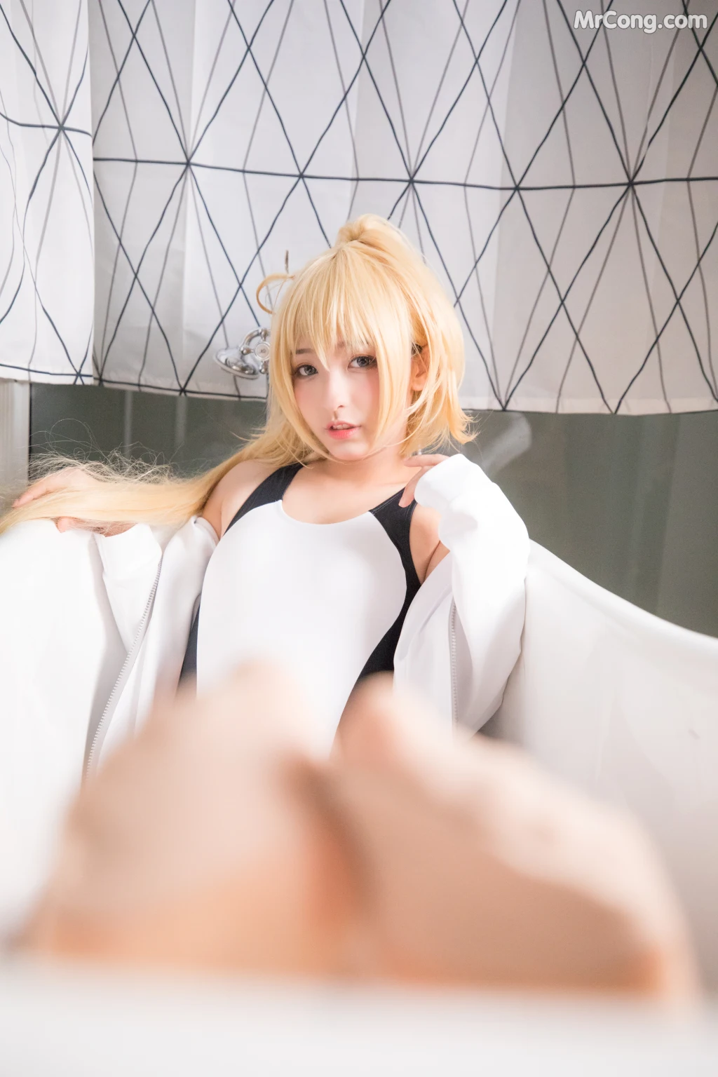 Coser@神楽坂真冬 Vol.007: 白贞德 (Fate Grand Order) (150 photos) – Page 5
