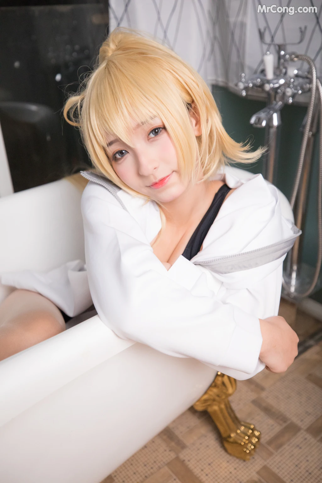 Coser@神楽坂真冬 Vol.007: 白贞德 (Fate Grand Order) (150 photos) – Page 6