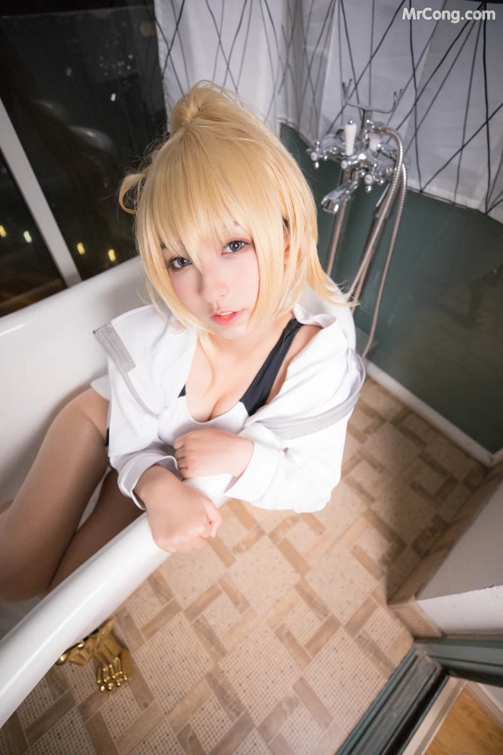 Coser@神楽坂真冬 Vol.007: 白贞德 (Fate Grand Order) (150 photos) – Page 6