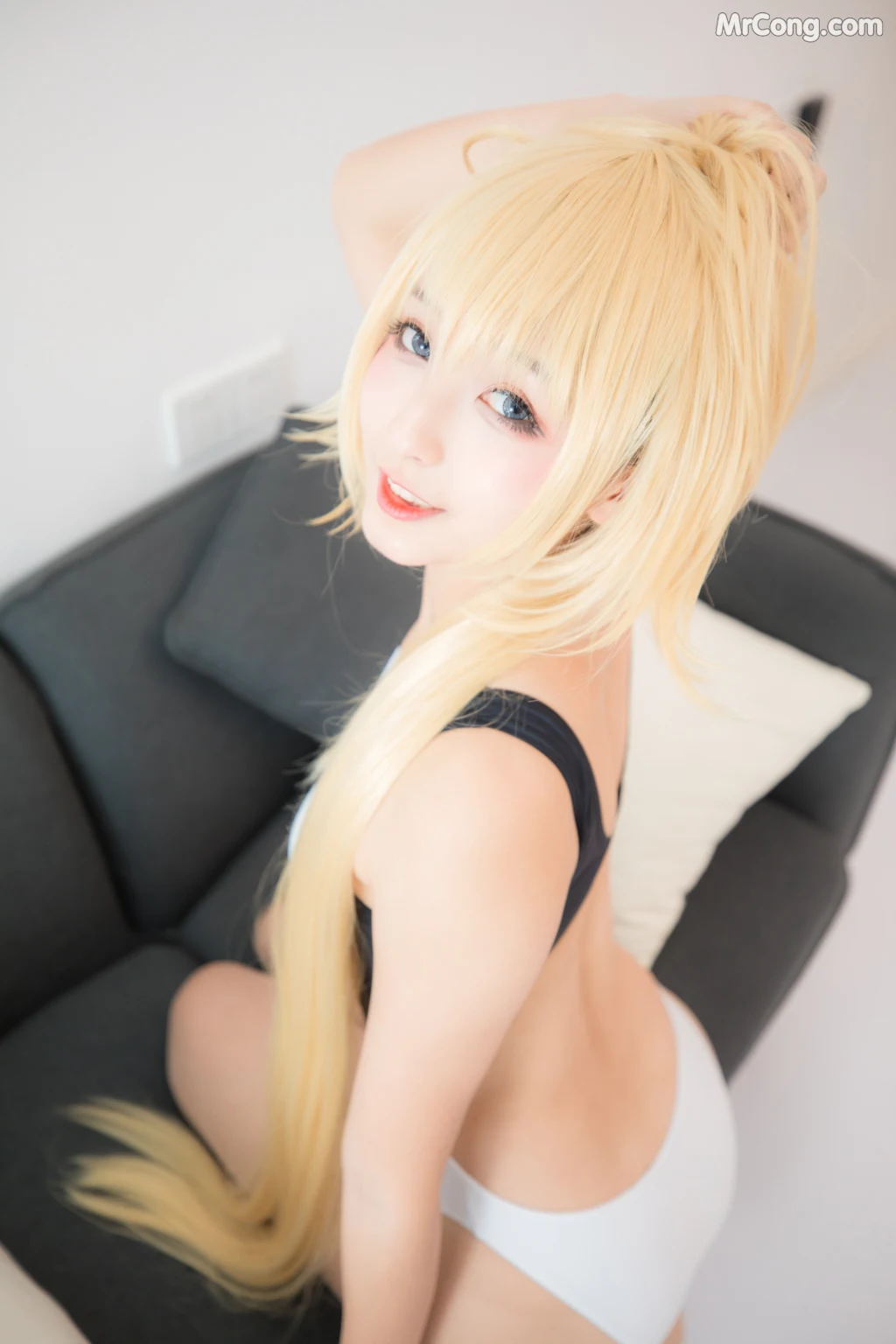 Coser@神楽坂真冬 Vol.007: 白贞德 (Fate Grand Order) (150 photos) – Page 9