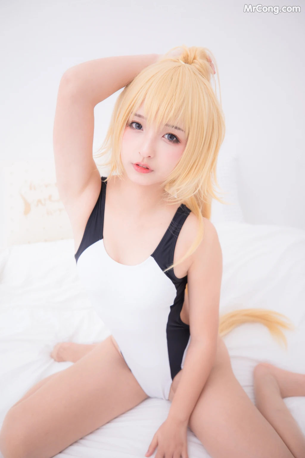 Coser@神楽坂真冬 Vol.007: 白贞德 (Fate Grand Order) (150 photos) – Page 11