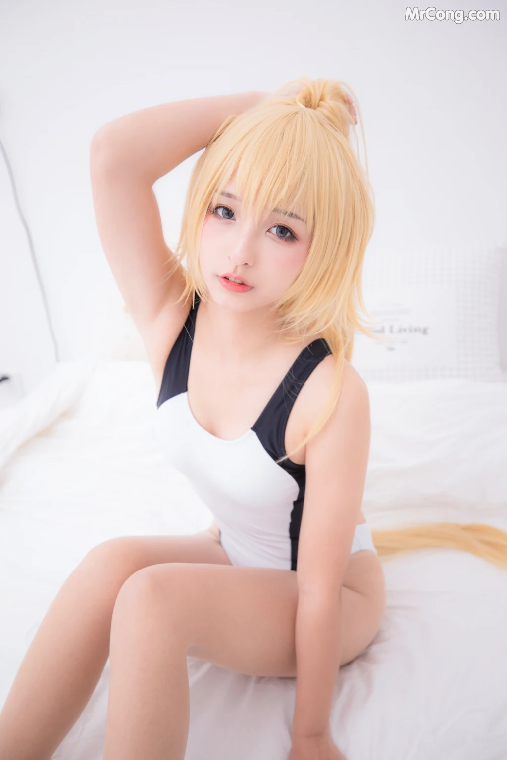 Coser@神楽坂真冬 Vol.007: 白贞德 (Fate Grand Order) (150 photos) – Page 11
