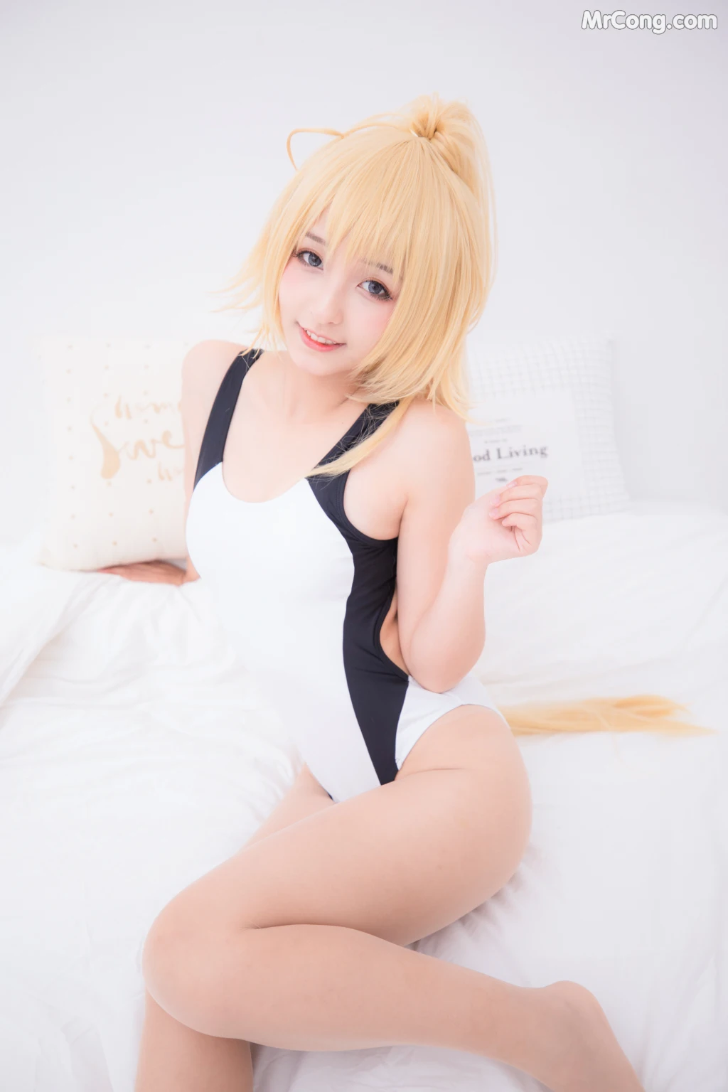 Coser@神楽坂真冬 Vol.007: 白贞德 (Fate Grand Order) (150 photos) – Page 11