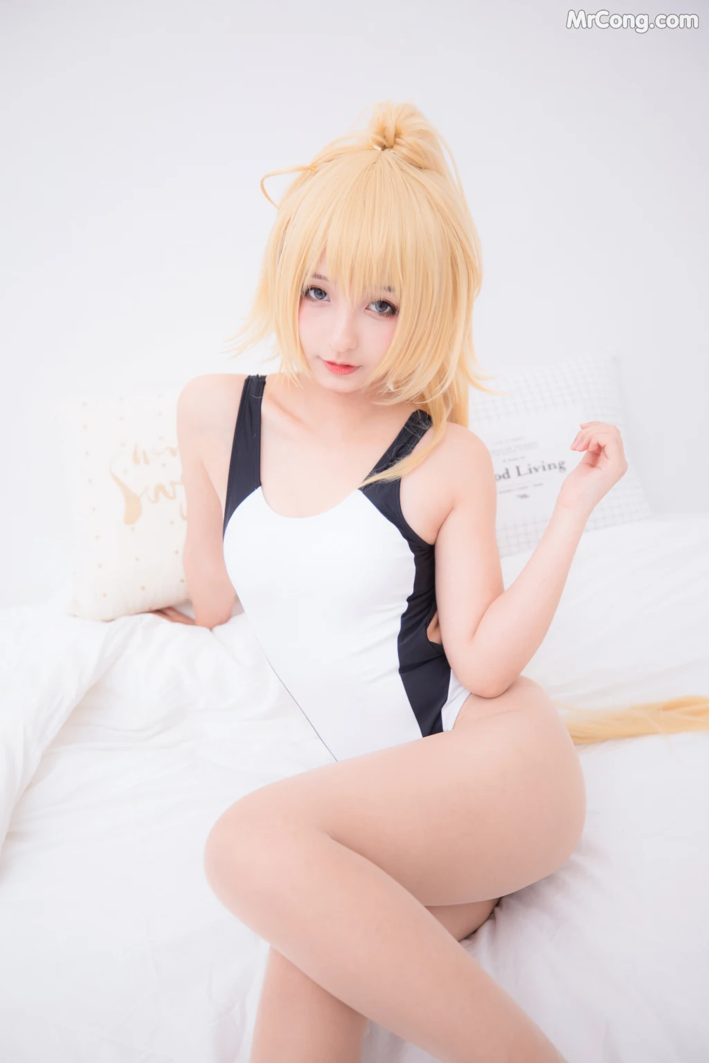 Coser@神楽坂真冬 Vol.007: 白贞德 (Fate Grand Order) (150 photos) – Page 12
