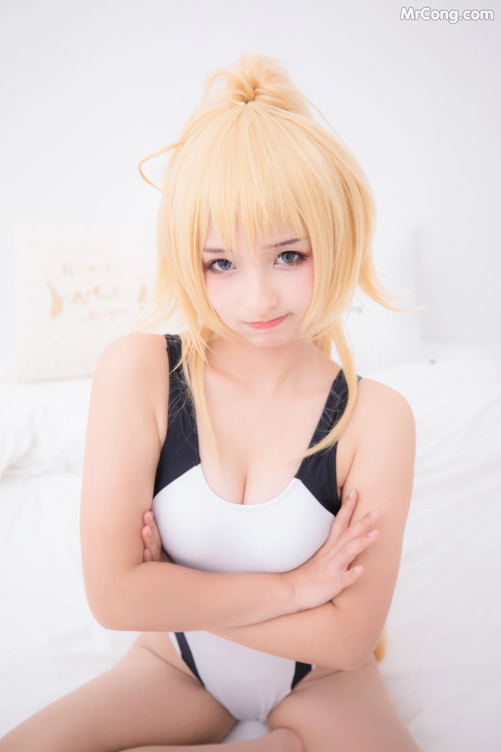 Coser@神楽坂真冬 Vol.007: 白贞德 (Fate Grand Order) (150 photos) – Page 14