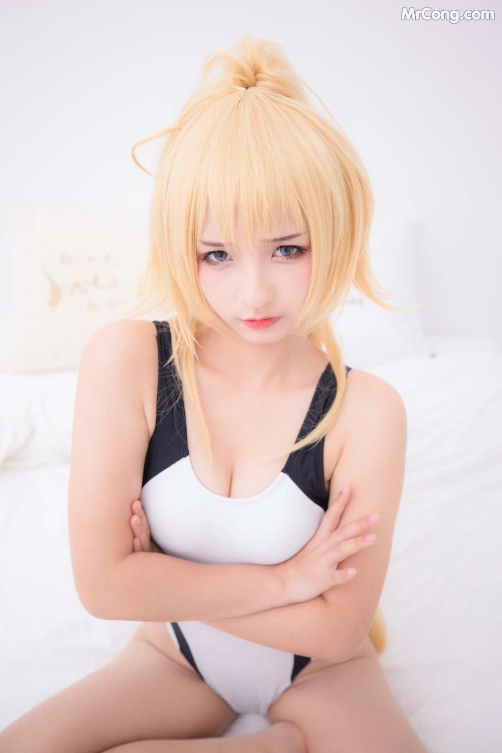 Coser@神楽坂真冬 Vol.007: 白贞德 (Fate Grand Order) (150 photos) – Page 14