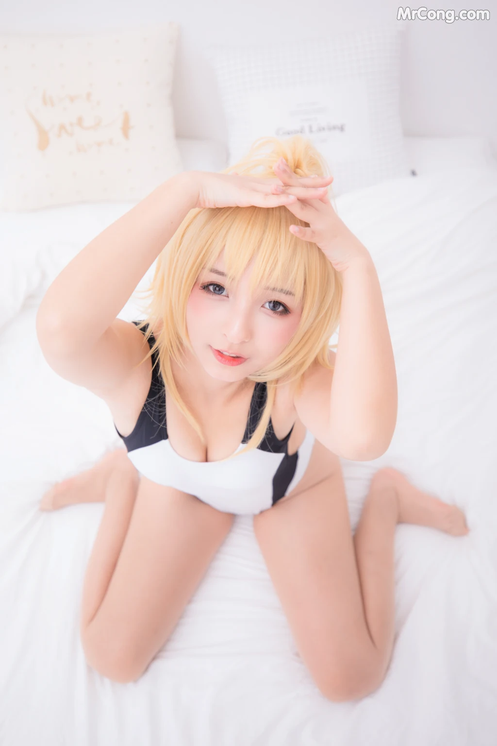 Coser@神楽坂真冬 Vol.007: 白贞德 (Fate Grand Order) (150 photos) – Page 15