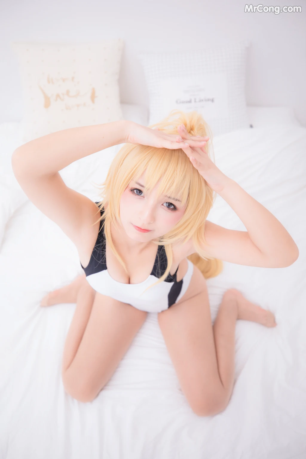 Coser@神楽坂真冬 Vol.007: 白贞德 (Fate Grand Order) (150 photos) – Page 15