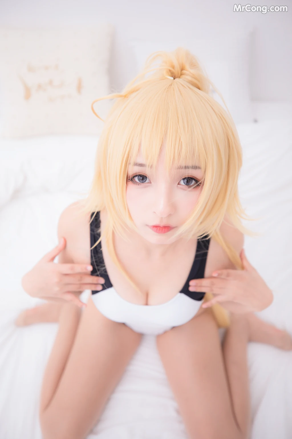 Coser@神楽坂真冬 Vol.007: 白贞德 (Fate Grand Order) (150 photos) – Page 15