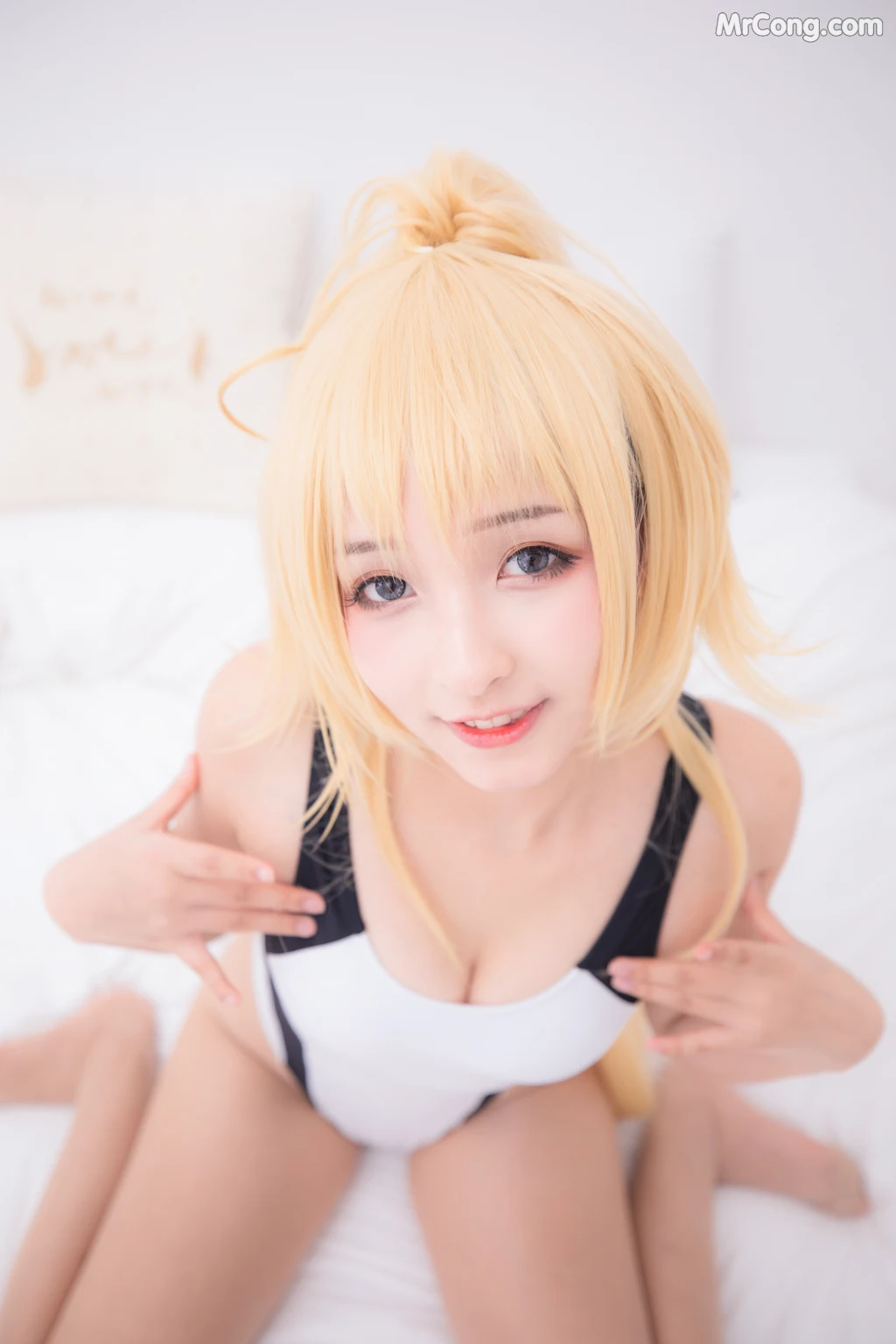 Coser@神楽坂真冬 Vol.007: 白贞德 (Fate Grand Order) (150 photos) – Page 15