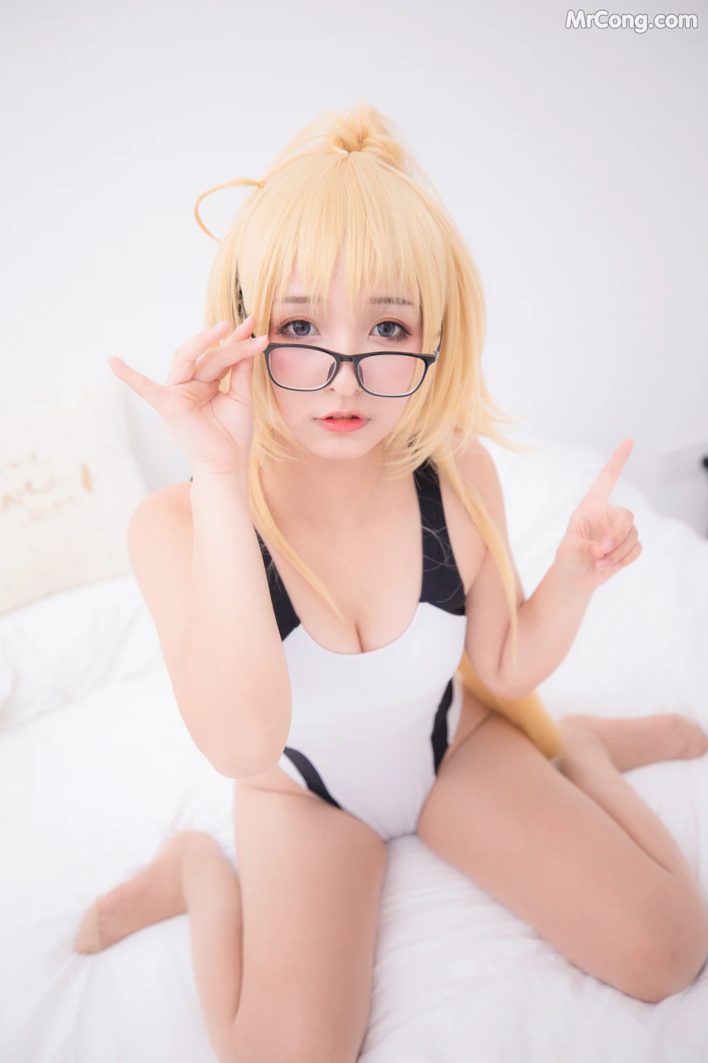 Coser@神楽坂真冬 Vol.007: 白贞德 (Fate Grand Order) (150 photos) – Page 15