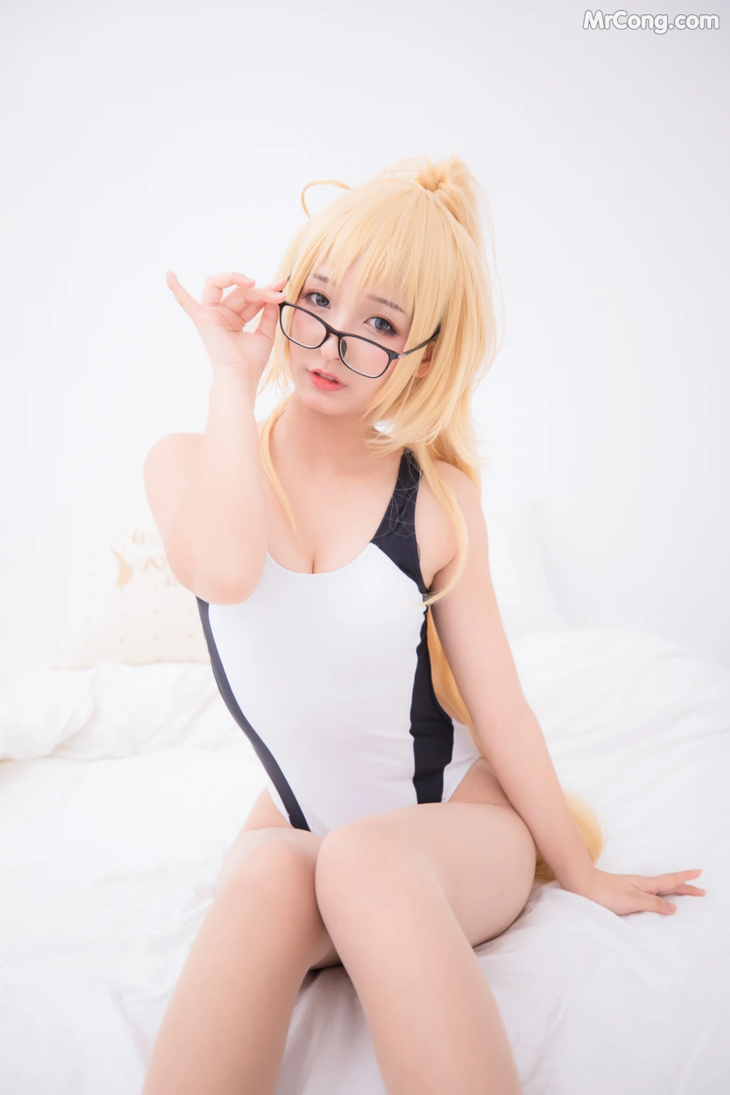 Coser@神楽坂真冬 Vol.007: 白贞德 (Fate Grand Order) (150 photos) – Page 15