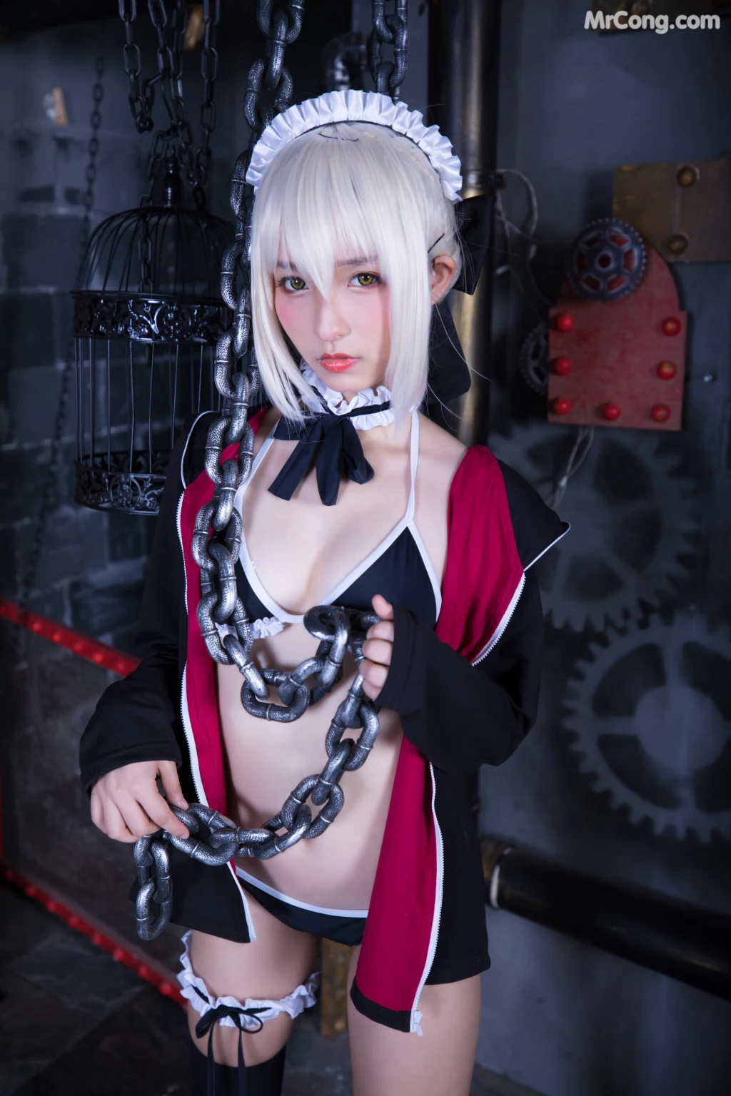 Coser@神楽坂真冬 Vol.008: 绝对服从 (150 photos)